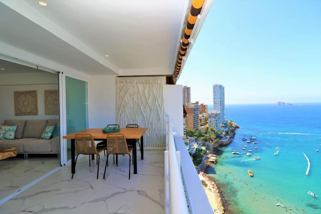 Luxurious 2-Bedroom Apt With Stunning Views, 1St Line On Levante Beach, Бенидорм Экстерьер фото