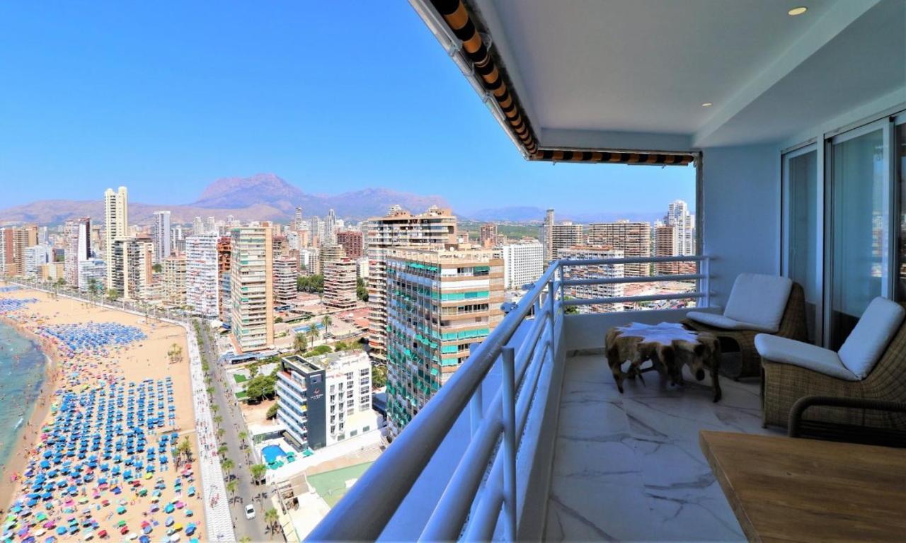 Luxurious 2-Bedroom Apt With Stunning Views, 1St Line On Levante Beach, Бенидорм Экстерьер фото