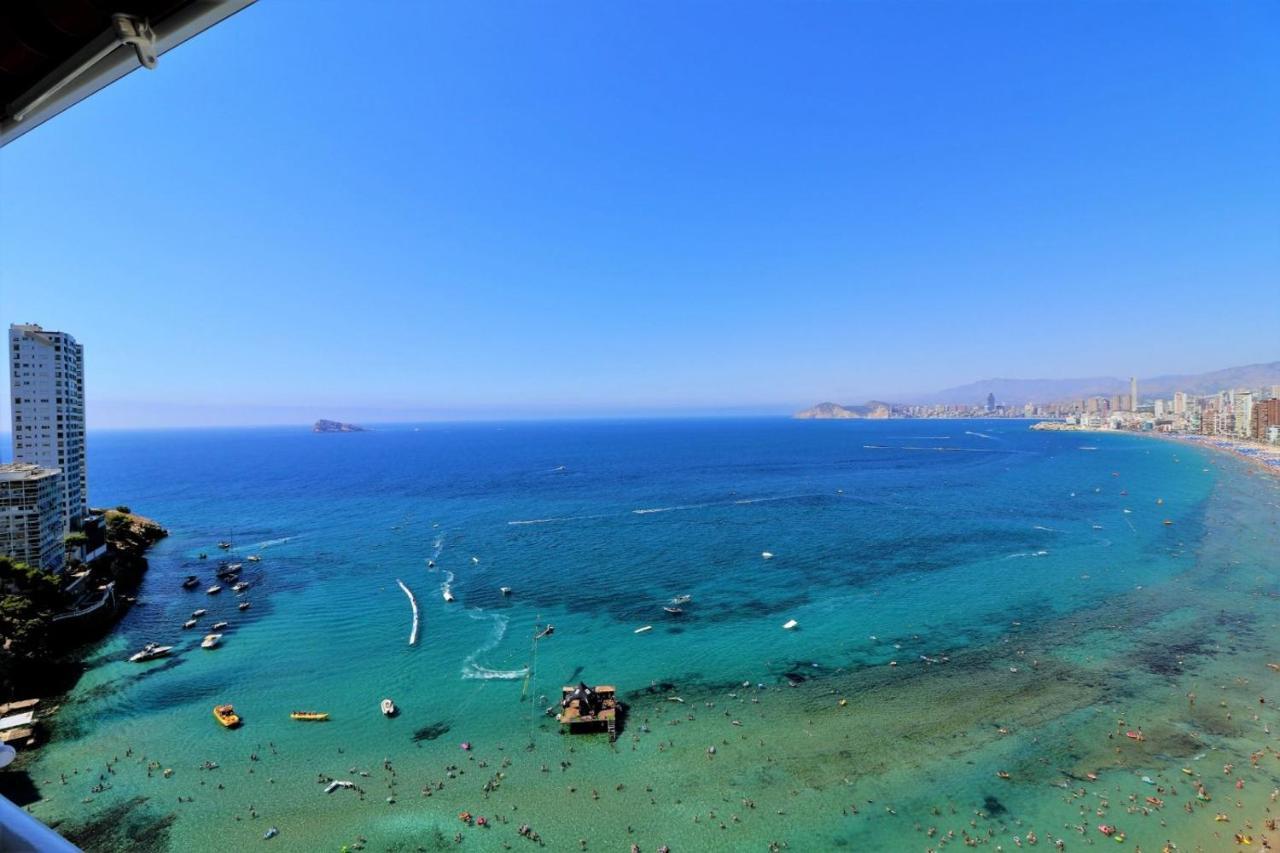 Luxurious 2-Bedroom Apt With Stunning Views, 1St Line On Levante Beach, Бенидорм Экстерьер фото
