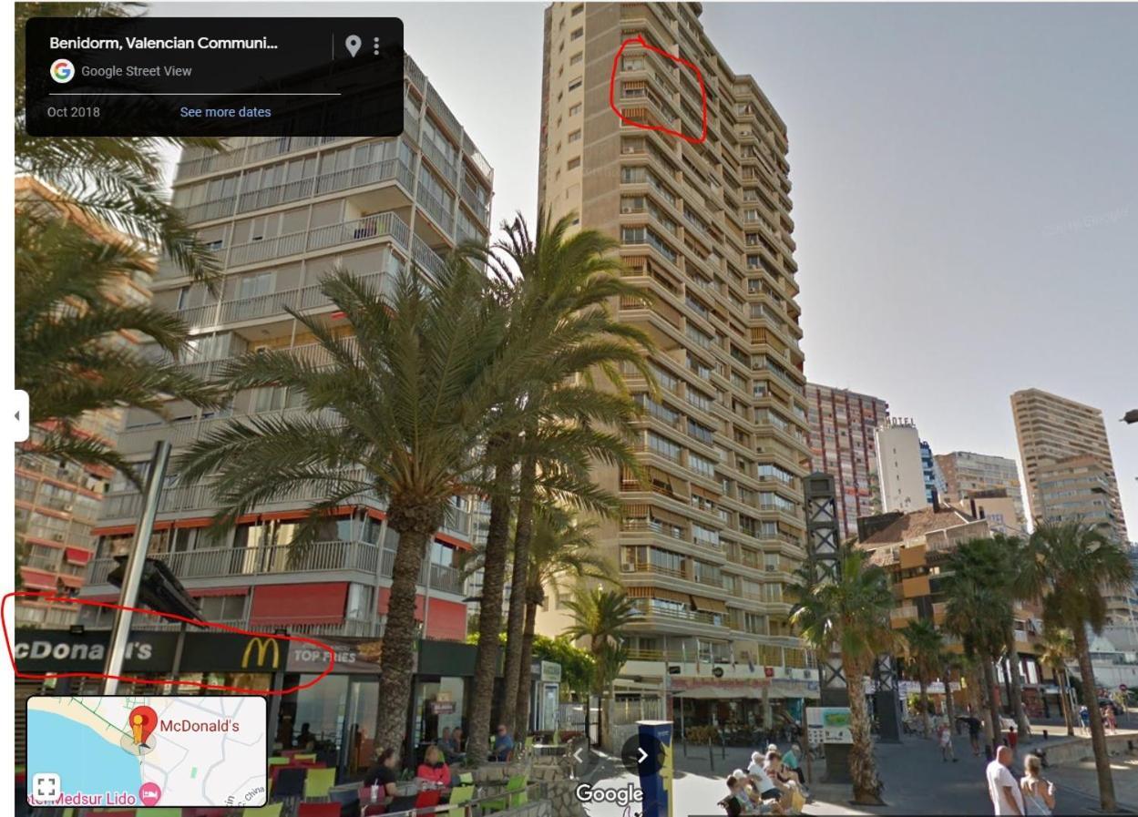 Luxurious 2-Bedroom Apt With Stunning Views, 1St Line On Levante Beach, Бенидорм Экстерьер фото